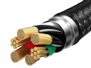 کابل فست شارژ سه سر بیسوس مدل one-for-three Fast Charging Data Cable CA1T3-G1 به طول 1.2 متر