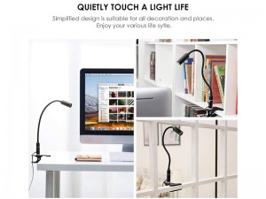 چراغ مطالعه تکین مدل Clip LED Desk Lamp DL01