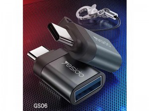 مبدل USB به Type-C یسیدو مدل GS06