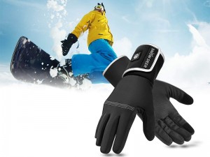 دستکش چرمی گرم شونده الکتریکی قابل شارژ BARCHI HEAT