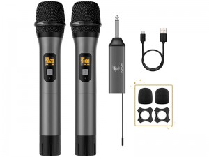 میکروفون بی‌سیم دوتایی تونور مدل TW-630 Wireless Microphone