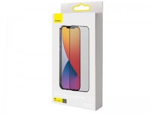 محافظ صفحه نمايش بیسوس مدل Curved Screen Anti-peeping SGAPIPH61P-ATG01 مناسب برای گوشی موبایل اپل iPhone 12/12 Pro (پک 2 عددی)