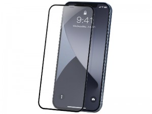 محافظ صفحه نمايش بیسوس مدل Curved Screen Soft Edge SGAPIPH61P-PE01 مناسب برای گوشی موبایل اپل iPhone 12/12 Pro (پک 2 عددی)