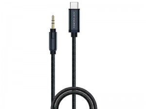 کابل تبدیل تایپ سی به جک 3.5 میلی متری پاورولوژی مدل P12CAUGY