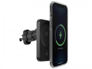 پایه نگهدارنده و شارژر وایرلس گوشی موبایل ویوا مادرید مدل SnapCharge (بهمراه شارژر فندکی و گیره اتصال به دریچه کولر)