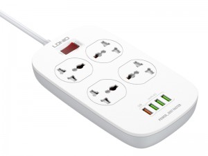 چند راهی برق الدینیو مدل SC4407 (دارای 4 پورت USB)