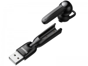 هندزفری بی سیم تک گوش بیسوس مدل Encok A05 Vehicle-mounted Wireless Earphones NGA05-01