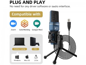 میکروفون استودیویی تونور مدل TC-777 USB Condenser Microphone