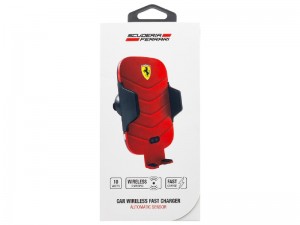 پایه نگهدارنده و شارژر وایرلس سی جی موبایل فراری مدل Scuderia Ferrari
