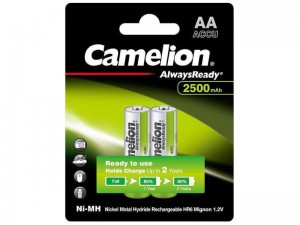 باتری قلمی قابل شارژ کملیون مدل Always Ready با ظرفیت 2500mAh (بسته 2 عددی)