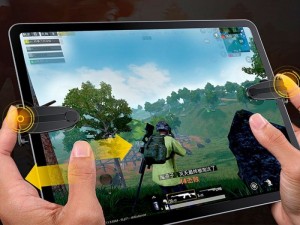 دسته بازی موبایل و تبلت بیسوس مدل Shooting Game Tool For Pad ACPBCJ-01