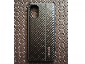 کاور فیبر کربنی مدل Leather Case مناسب برای گوشی موبایل سامسونگ A51