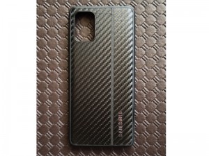 کاور فیبر کربنی مدل Leather Case مناسب برای گوشی موبایل سامسونگ A71