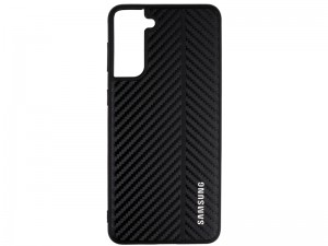 کاور فیبر کربنی مدل Leather Case مناسب برای گوشی موبایل سامسونگ S21 Plus