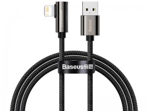 کابل لایتنینگ مخصوص بازی بیسوس مدل Legend Series Elbow Fast Charging Data Cable CALCS-01