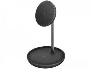 پایه نگهدارنده مگنتی و شارژر وایرلس دوکاره انرژیا مدل MagDisc Dock
