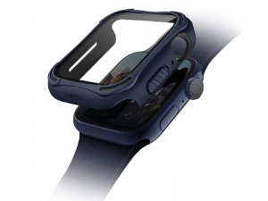 قاب محافظ و گلس یونیک مدل TORRES مناسب برای ساعت هوشمند اپل واچ 44mm