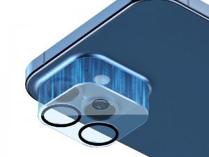 محافظ لنز دوربین بیسوس مدل Full-frame Lens Film SGAPIPH54N-AJT02 مناسب برای گوشی iPhone 12 mini (پک 2 عددی)