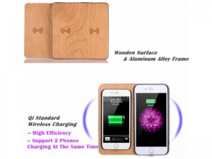 شارژر وایرلس دوکاره مدل Wireless Charging Pad