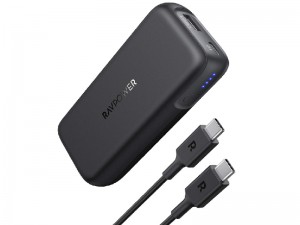 پاور بانک فست شارژ 10000 میلی آمپر راو پاور مدل RP-PB186