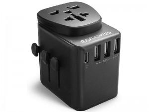 شارژر دیواری و آداپتور جهانی راو پاور مدل RP-PC099