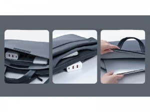 کیف لپ تاپ بیسوس مدل  Basics Series 13" Shoulder Computer Bag Buff LBJN-G0G مناسب برای لپ تاپ 13 اینچی