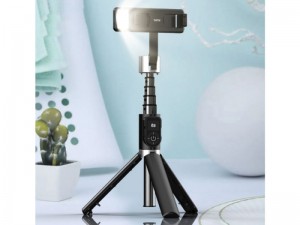 مونوپاد و سه پایه توتو مدل FGSS-003 Jane Series Folding Selfie Stick With Light