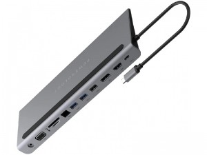 استند لپ تاپ و هاب تایپ سی 11 پورت پاورولوژی مدل P11CHBMCGY