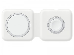 شارژر وایرلس مگ سیف دوکاره اپل مدل MHXF3