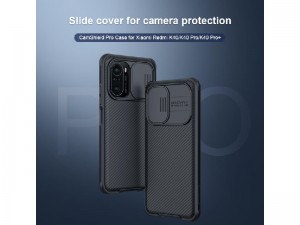 کاور اورجینال نیلکین مدل CamShield Pro مناسب برای گوشی موبایل شیائومی Redmi K40/K40 Pro/K40 Pro+/Mi 11i/Poco F3/Mi 11X/Mi 11 X Pro