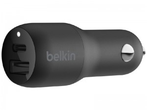 شارژر فندکی فست شارژ بلکین مدل BKN-CCB003BTBK