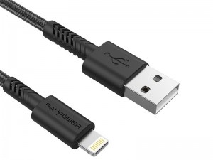 کابل تبدیل USB به Lightning راو پاور مدل RP-CB040 به طول 0.5 متر