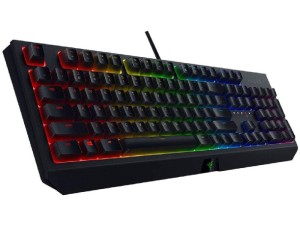 کیبورد مخصوص بازی ریزر مدل BLACKWIDOW GREEN SWITCH