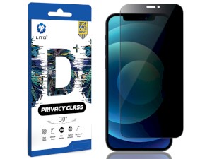 محافظ صفحه نمایش لیتو مدل Privacy Glass مناسب برای گوشی موبایل iPhone 13 Pro Max