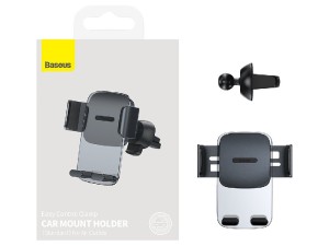 پایه نگهدارنده گوشی موبایل بیسوس مدل Easy Control Clamp Car Mount Holder SUYK000101