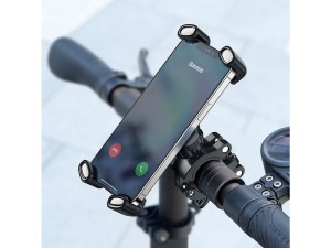 پایه نگهدارنده موبایل موتور و دوچرخه بیسوس مدل Quick To Take Cycling Holder SUQX-01