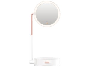 آینه آرایشی چراغ دار بیسوس مدل Smart Beauty Series Lighted Makeup Mirror Storage Box DGZM-02