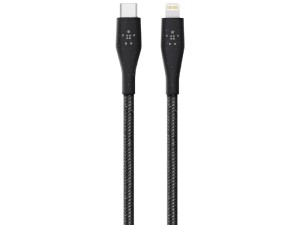 کابل فست شارژ Type-C به Lightning بلکین مدل F8J243bt04-BLK به طول 1.2 متر