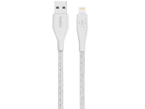 کابل تبدیل USB به Lightning بلکین مدل Duratek Plus F8J236BT04 به طول 1.2 متر