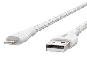 کابل تبدیل USB به Lightning بلکین مدل Duratek Plus F8J236bt10 به طول 3 متر