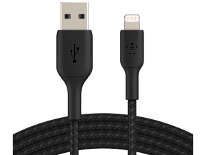 کابل تبدیل USB به Lightning بلکین مدل CAA002 IPHONE BRAIDED به طول 2 متر
