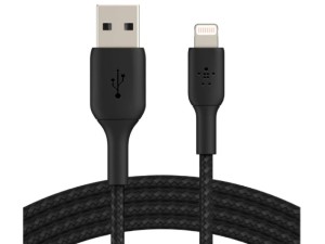 کابل تبدیل USB 3.0 به Lightning بلکین مدل CAA002bt3MBK به طول 3 متر