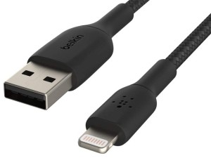 کابل تبدیل USB 3.0 به Lightning بلکین مدل CAA002bt3MBK به طول 3 متر