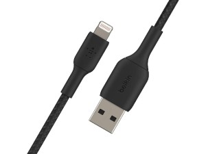کابل تبدیل USB 3.0 به Lightning بلکین مدل CAA002bt1MBK به طول 1 متر