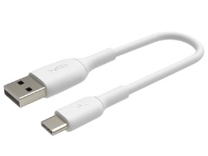 کابل پاوربانکی تایپ سی بلکین مدل CAB001bt25CM به طول 25 سانتی‌متر