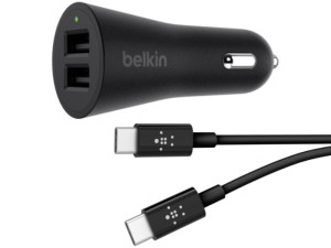 شارژر فندکی بلکین مدل M8C560 بهمراه کابل دو سر تایپ سی