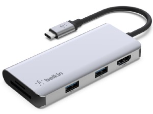 هاب تایپ سی 5 پورت بلکین مدل PVC002