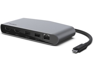 هاب تاندربولت 5 پورت بلکین مدل Thunderbolt 3 Dock Mini HD F4U098