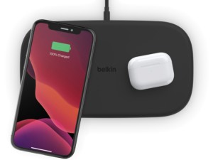 شارژر وایرلس دوکاره بلکین مدل TrueFreedom PRO WIZ006