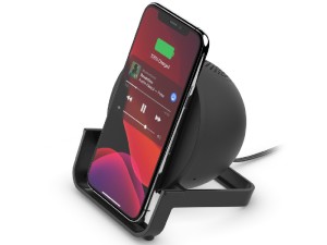 اسپیکر و استند شارژر وایرلس بلکین مدل AUF001